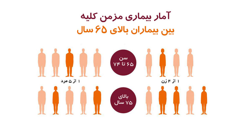 بیماری مزمن کلیه در افراد مسن