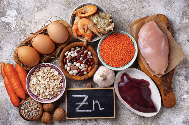 مواد غذایی حاوی روی